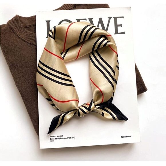 Mulberry Silk Neck Scarf  main image 4